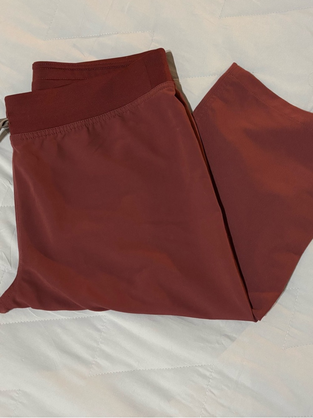Women’s Figs Livingston  Basic pants- Dark Cherry M regular length